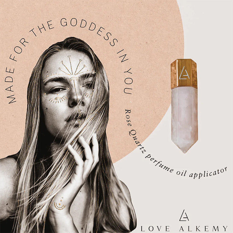 Rose Quartz Roller With Àtum Oil